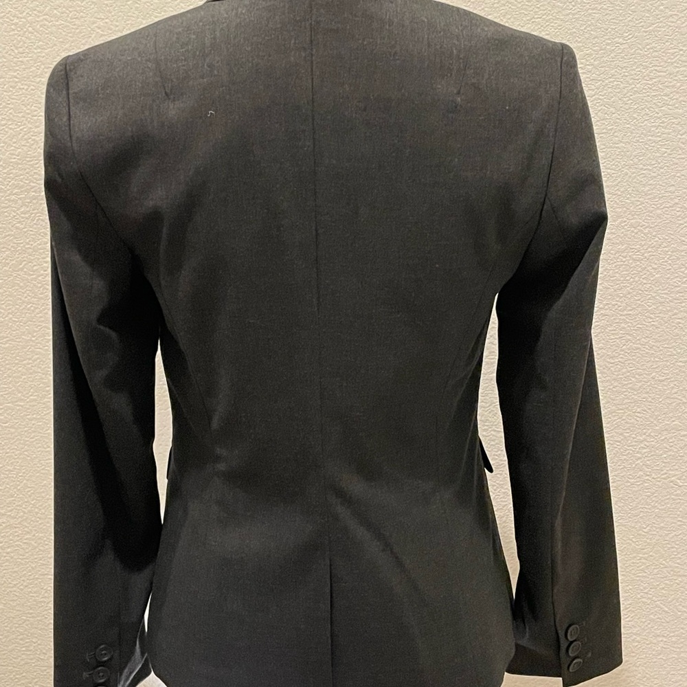 Banana Republic Grey Business Fitted Blazer - Picture 3 of 5